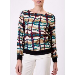 Top esprit Sweat modèle Losan  Marque La Fiancée Coloris en viscose ecovero