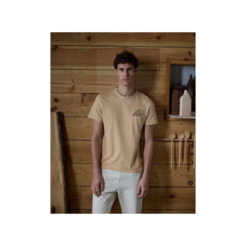 T-shirt Arcy col rond Marque FAGUO en coton biologique T-shirt Arcy col rond Marque FAGUO en coton biologique