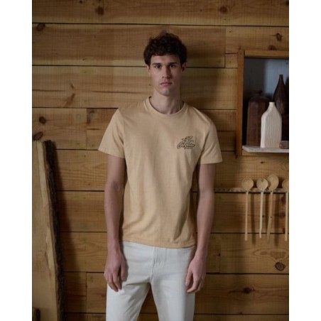 T-shirt Arcy col rond Marque FAGUO en coton biologique