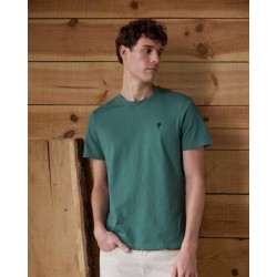 T-shirt Arcy col rond Marque FAGUO en coton biologique