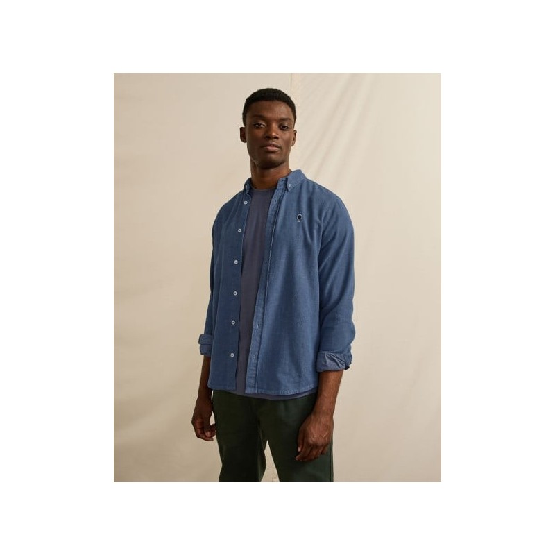 Chemise Ivoy Marque Faguo en coton fabriqué au Maroc