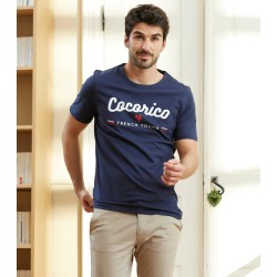 T-shirt homme french touch en coton marque COCORICO