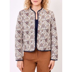 Veste matelassée réversible  Modèle Anete Marque LA FIANCEE en coton biologique