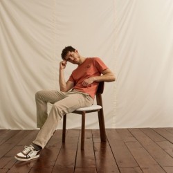 Chino modèle Dreuille Marque FAGUO en coton biologique et coton recyclé