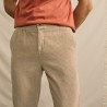 Chino modèle Dreuille Marque FAGUO en coton biologique et coton recyclé Chino modèle Dreuille Marque FAGUO en coton biologique et coton recyclé