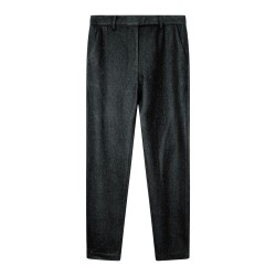 Pantalon droit velours milleraie modèle Pascale Marque Zibi London en coton