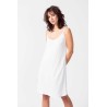fond de robe blanc modele koro marque skfk viscose ecovero