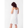 fond de robe blanc modele koro marque skfk viscose ecovero
