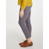 pantalon leah gris thought coton biologique jersey