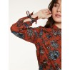 Blouse en voile de crêpe Modèle Ellis Marque Thought en coton biologique