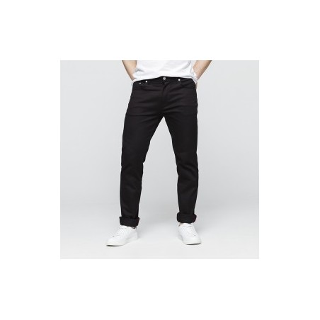 Jeans 103 ajusté FlexDenim Noir homme en coton biologique Marque 1083