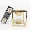 Brûle parfum en laiton fabriqué à la main Marque Autour du Parfum