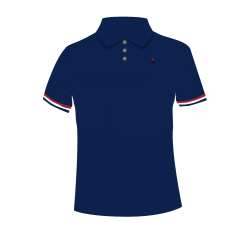 Polo modèle Paul en coton biologique fabriqué au Portugal Marque Maison FT