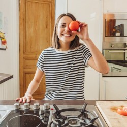 T-shirt marinière femme Modèle Marie Marque Gentle Factory coton