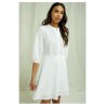 robe emmanuelle people tree denim bleu coton biologique et elasthanne