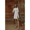 robe emmanuelle people tree denim bleu coton biologique et elasthanne