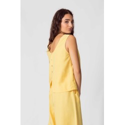 Tunique Modèle Leto Marque SKFK Lyocell Viscose Ecovero Lin