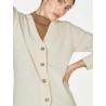 Cardigan en laine d'agneau Modèle Dafney Marque THOUGHT en laine d'agneau et nylon