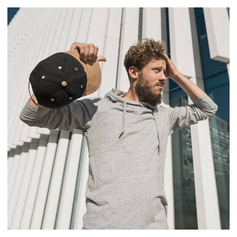 Hoody Marque BLEED en coton biologique et modal tencel fabriqué au PORTUGAL