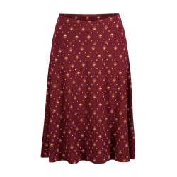 Jupe mi-longue et évasée modèle "Poetry" Marque Blutgeschwister en viscose ecovero
