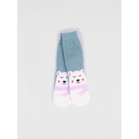 Chaussette fantaisie enfant Marque THOUGHT en polyester recyclé et élasthanne