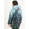 Parka Modèle "Mountain cloud" Marque BLUTSGESCHWISTER en polyester recyclé et polyamide recyclé